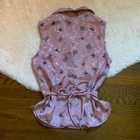 Vintage Kanji print two piece set - Picture 4 of 6